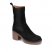 WOMEN'S HARTFUL HEELED CHELSEA BOOT-BLACK