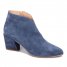 WOMEN'S SOPHIE BOOTIE-INDIGO SUEDE