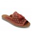 WOMEN'S KIMIA SLIDE ESPADRILLE SANDAL-CORAL