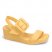 WOMEN'S FELICITY WEDGE SANDAL-MUSTARD