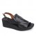 WOMEN'S FLYNN SLINGBACK WEDGE-BLACK