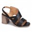 WOMEN'S JINNY HEELED SANDAL-BLACK