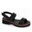 WOMEN'S AMARI PLATFORM SANDAL-BLACK