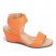 WOMEN'S IDA WEDGE SANDAL-APRICOT