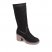 WOMEN'S HUDSON MID BOOT-BLACK NUBUCK