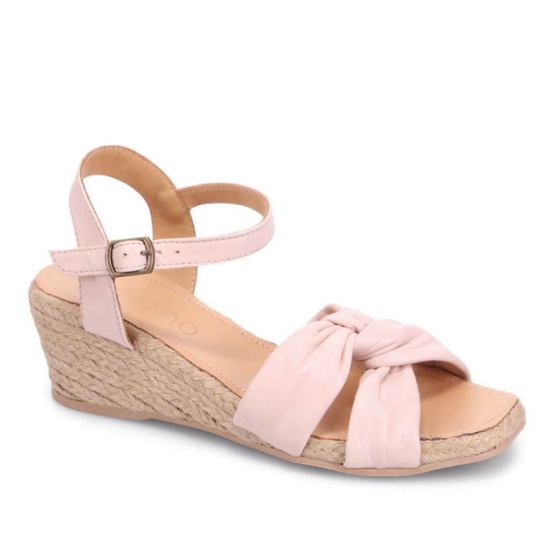 WOMEN'S JACKIE WEDGE SANDAL-BLUSH