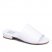 WOMEN'S OLI SLIDE SANDAL-WHITE LEATHER