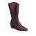 WOMEN'S VANESSA MID BOOT-BORDEAUX METALLIC